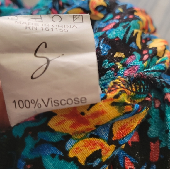 Silk & Salt Journey Flower Maxi Wrap Dress Size XL - Picture 15 of 16